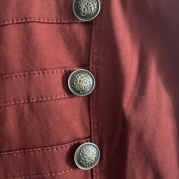 Chico’s military style jacket - Picture 3 of 4